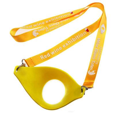 custom wine holder lanyard supplier